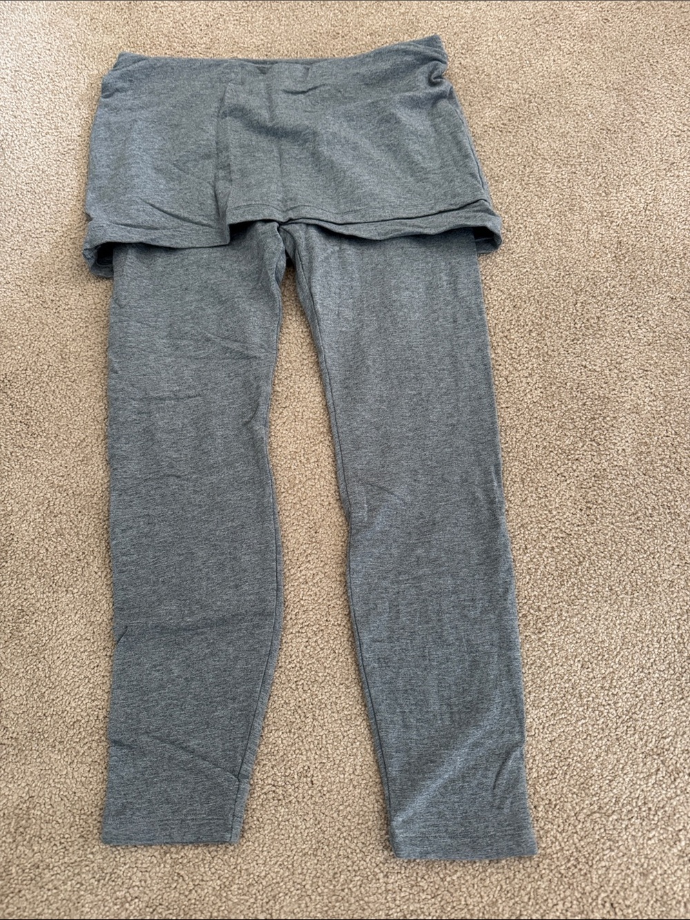 CAbi Grey Skort Leggings - Women’s Active Leggings